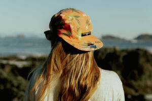 Tofino Air floral summer hat